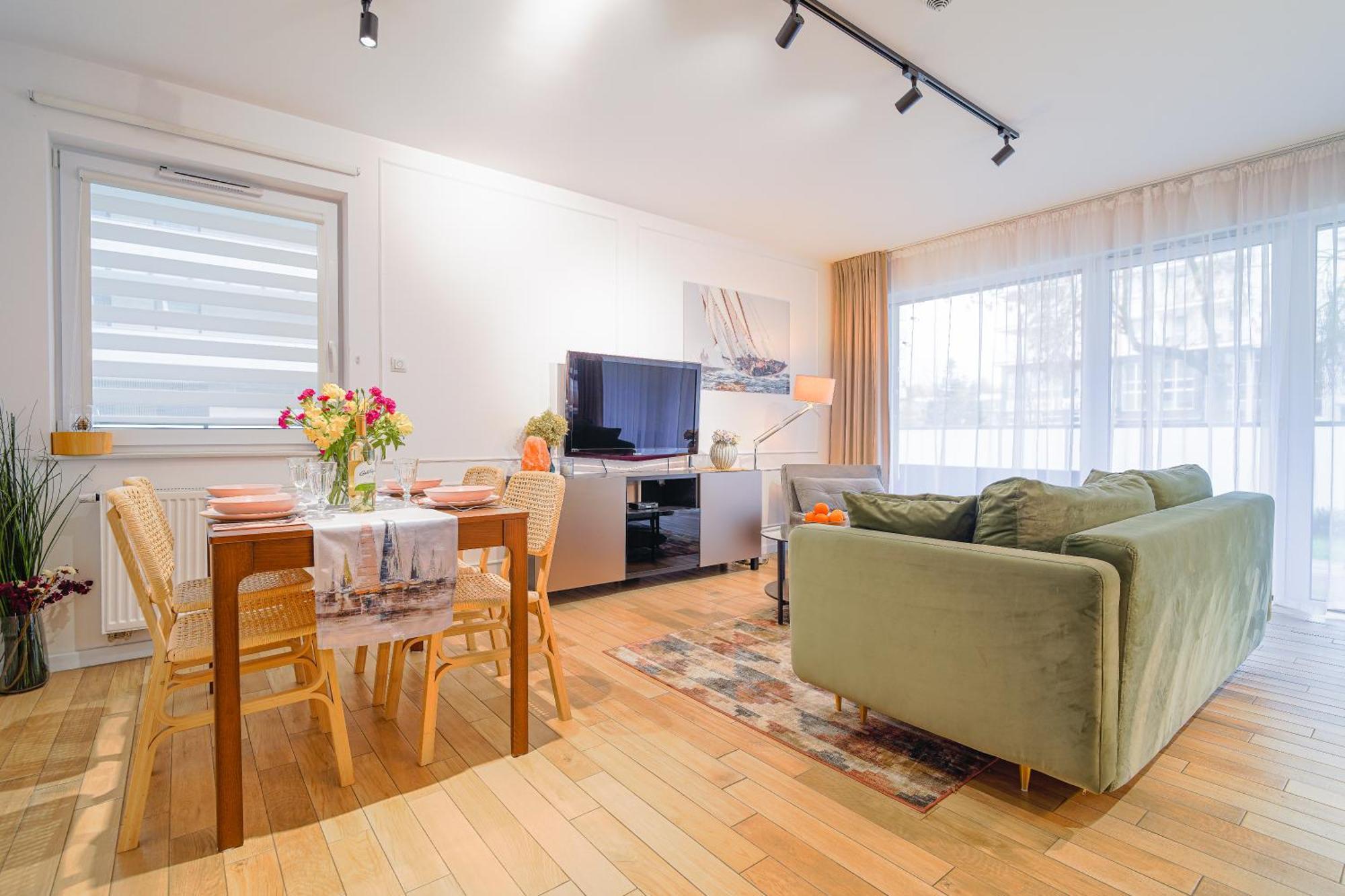Lulu Apartments - Pod Masztami - Apartament Dwupokojowy - Basen Silownia Parking Kołobrzeg Zewnętrze zdjęcie